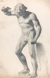 Ein Faun mit Flöten